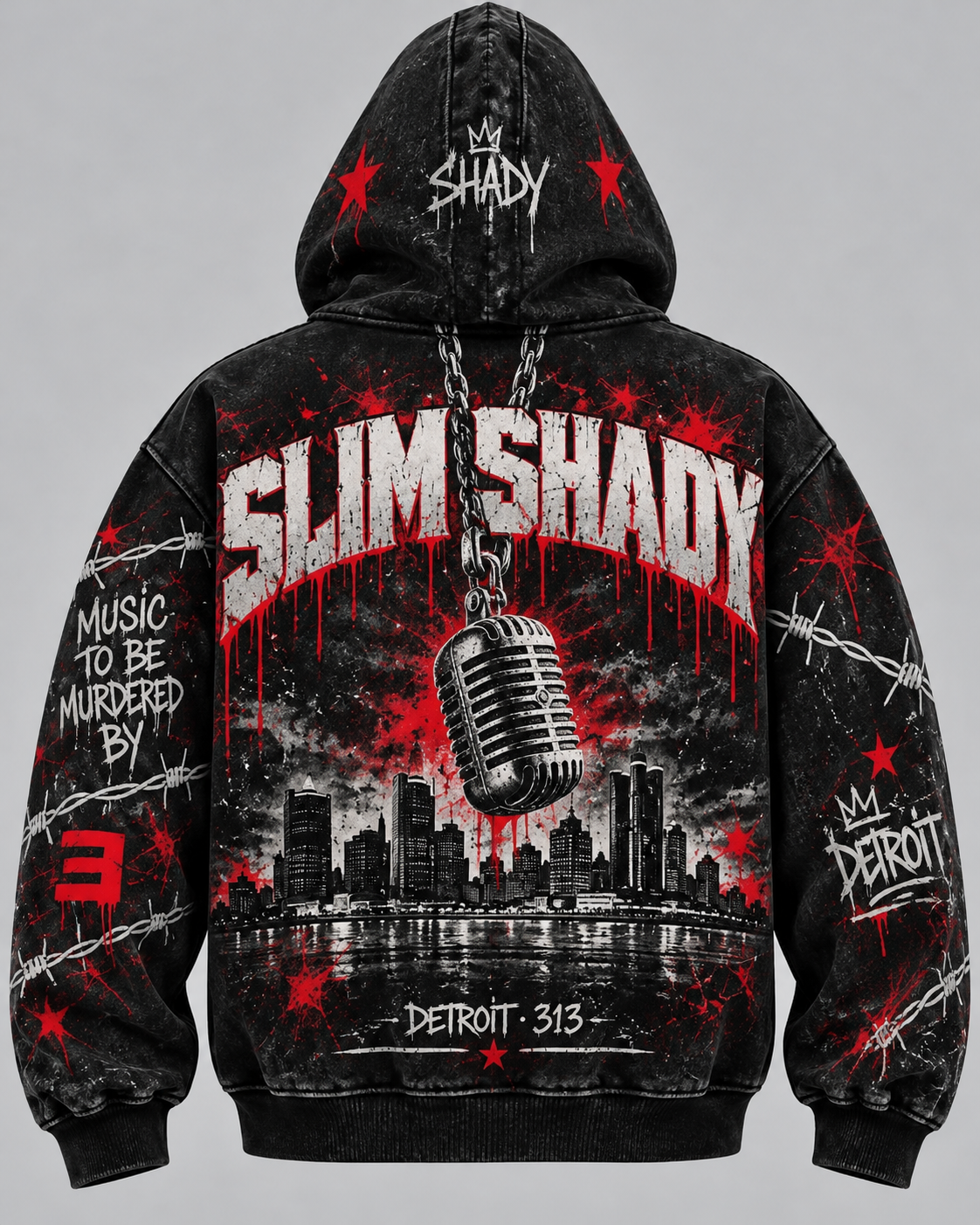 The Shady Hoodie | Full-Zip Mask Hoodie, Limited First Drop – Shady Hoodies